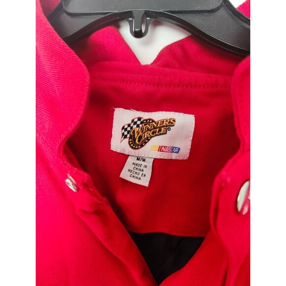 Tony Stewart NASCAR Winners Circle Jacket Men's M Office Depot Old Spice - Picture 2 of 9